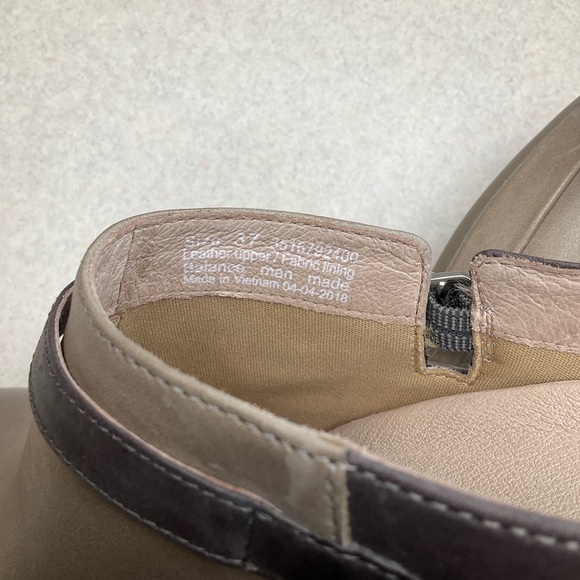 Dansko Malissa Heeled Mule 37 Stone Burnished NWOB - Picture 7 of 11